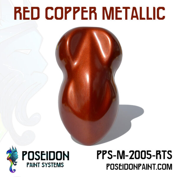 Red Copper Metallic Poseidon Paint Poseidon paint