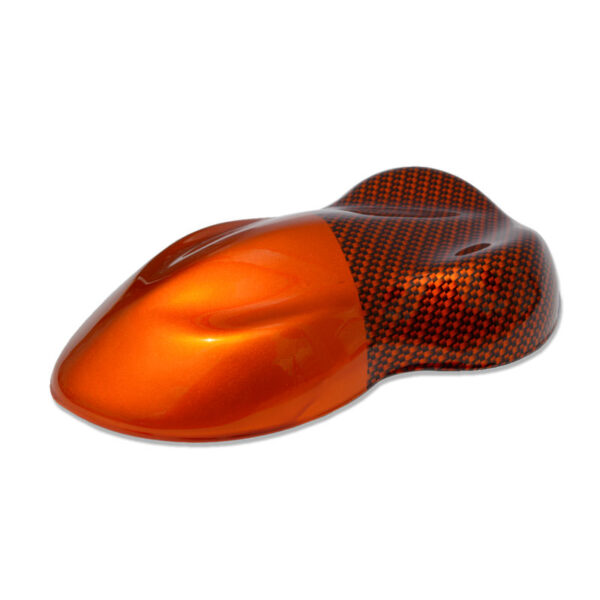 Sunkist Orange Candy Intercoat Poseidon paint