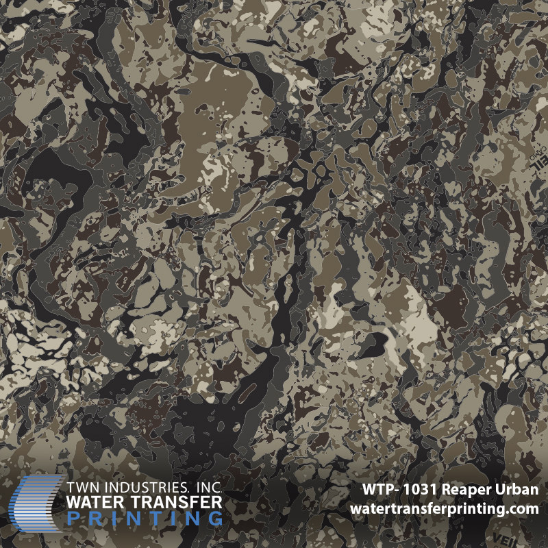 WTP-1031 Veil Camo Reaper Urban hydrographic film