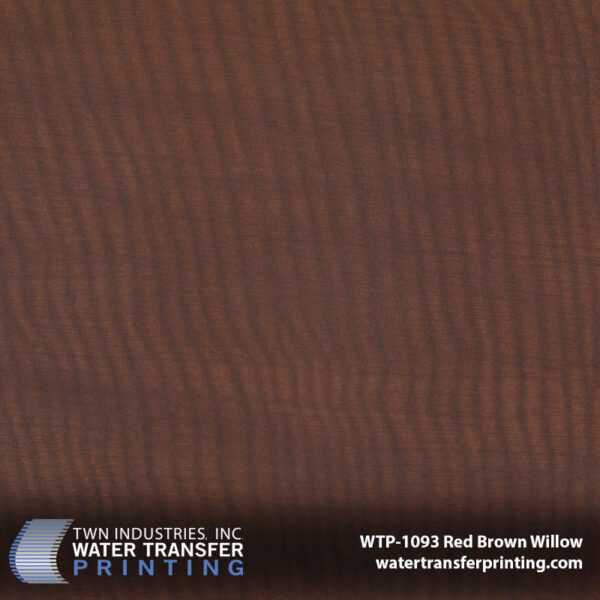WTP-1093 Red Brown Willow hydrographic film