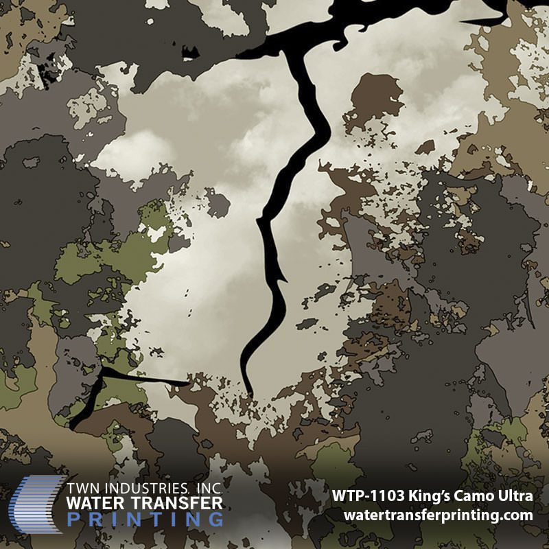 WTP-1103 Kings Camo Ultra hydrographic film