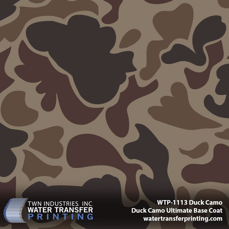 WTP-1113 Duck Camo Ultimate Base Coat hydrographic film