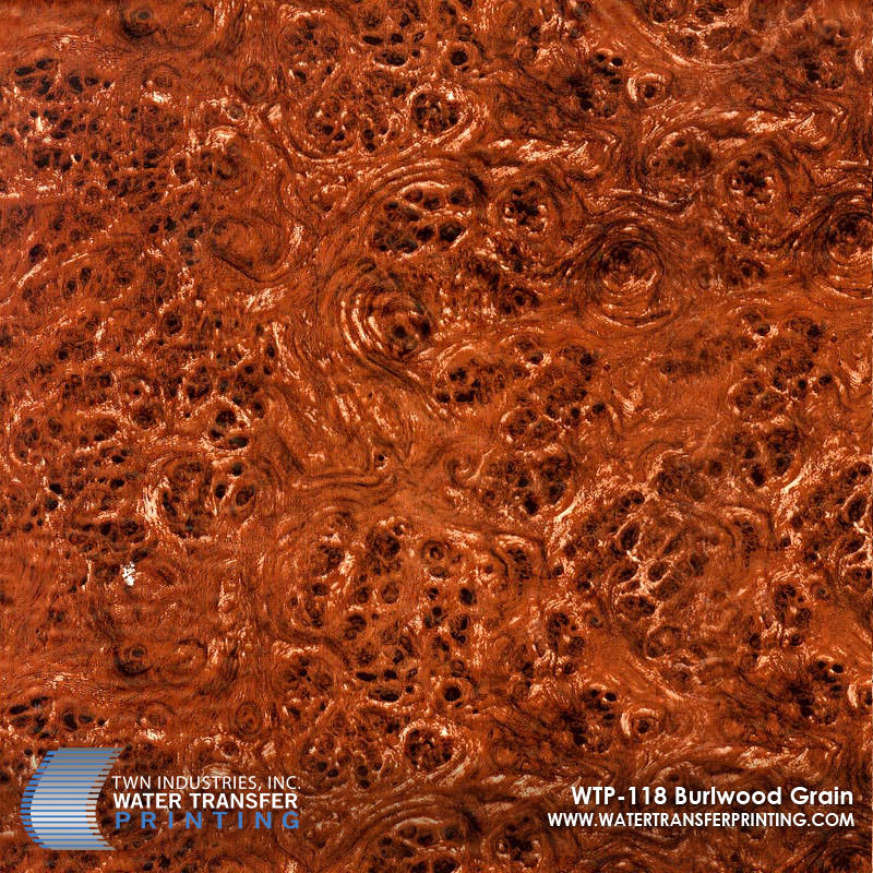 WTP-118 Burlwood Grain hydrographic film