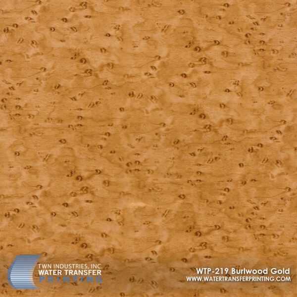 WTP-219 Burlwood Gold hydrographic film