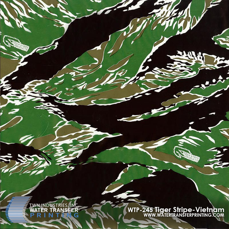 WTP-245 Tiger Stripe Vietnam hydrographic film