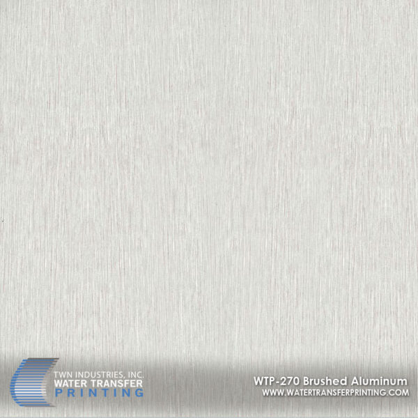WTP-270 Brushed Aluminum hydrographic film