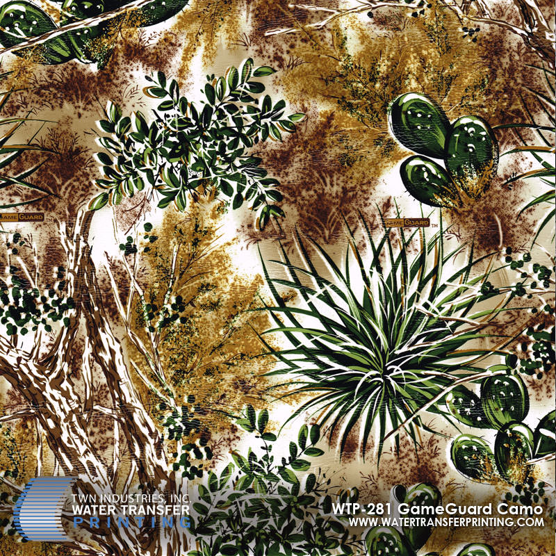 WTP-281 GameGuard Camo hydrographic film