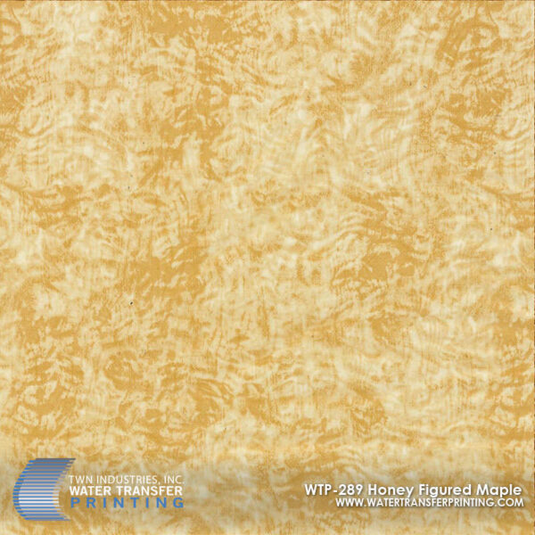 WTP-289 Honey Figured Maple hydrographic film