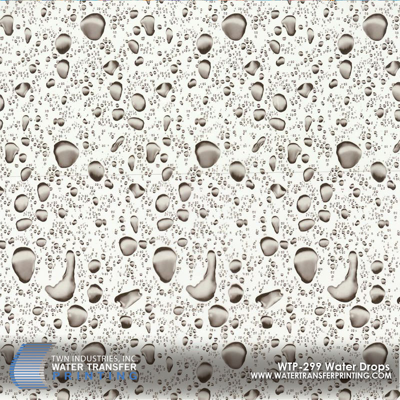 WTP-299 Water Drops hydrographic film