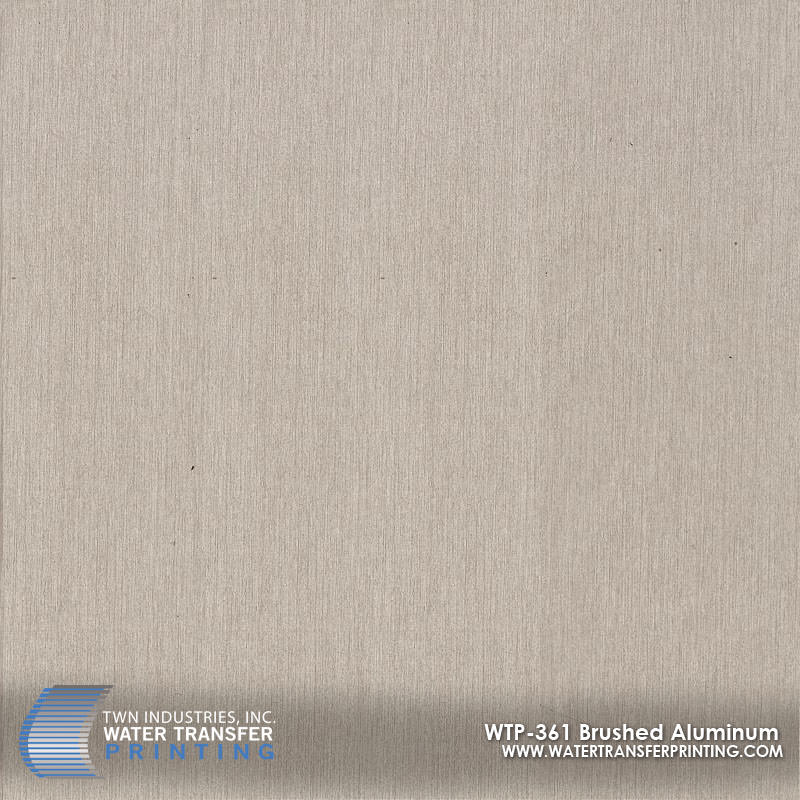 WTP-361 Brushed Aluminum hydrographic film
