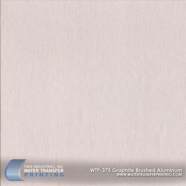 WTP-375 Graphite Brushed Aluminum hydrographic film