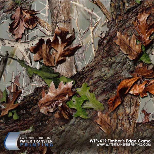 WTP-419 Timbers Edge Camo hydrographic film
