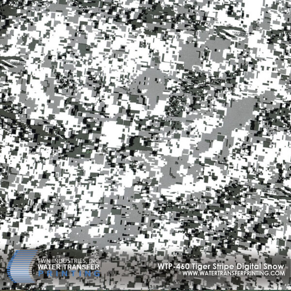 WTP-460 Tiger Stripe Digital Snow hydrographic film