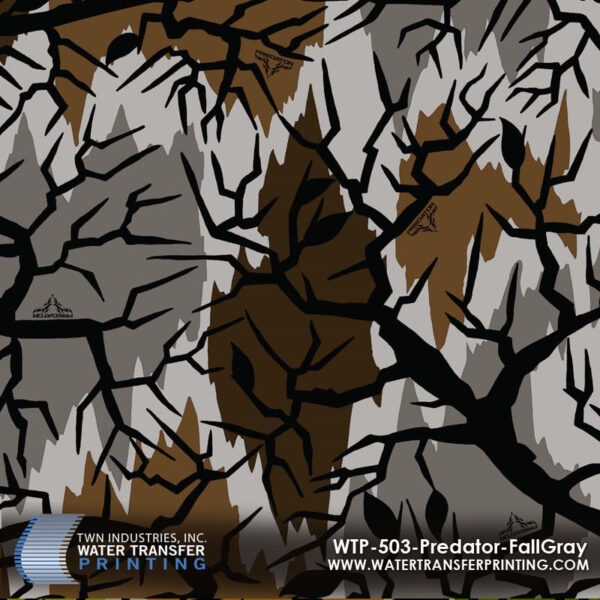 WTP-503 Predator FallGray hydrographic film
