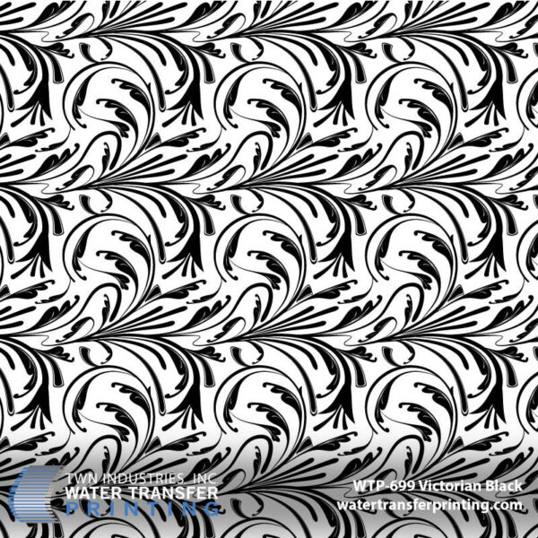 WTP-699 Victorian Black hydrographic film