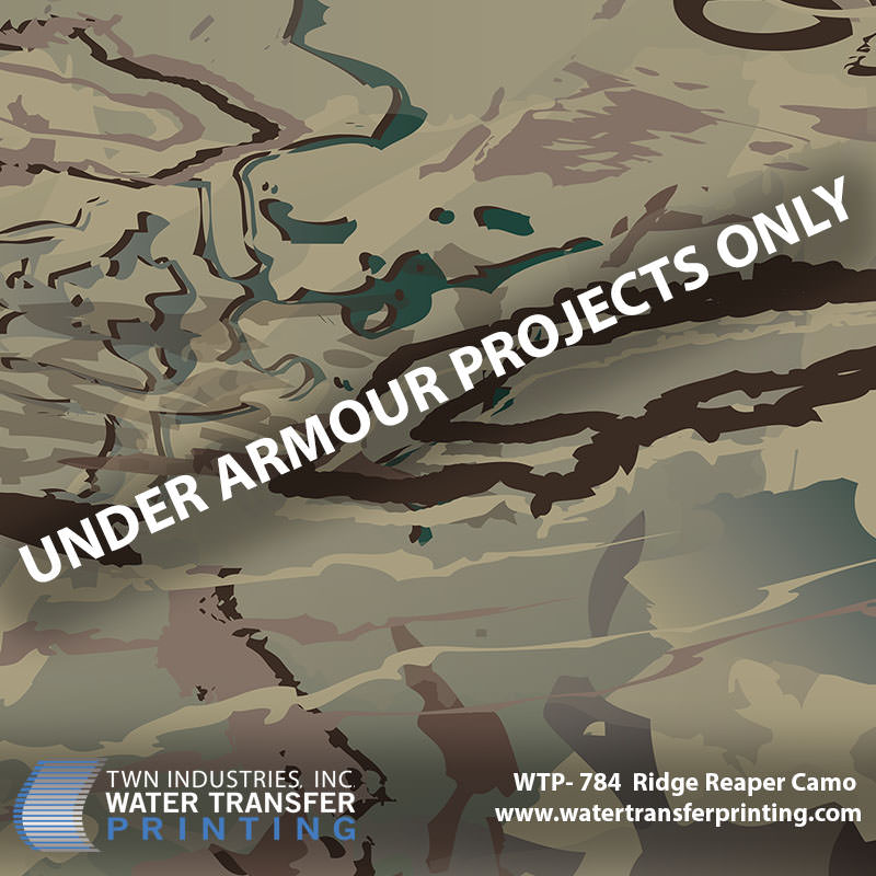 WTP-784 RIDGE REAPER CAMO hydrographic film