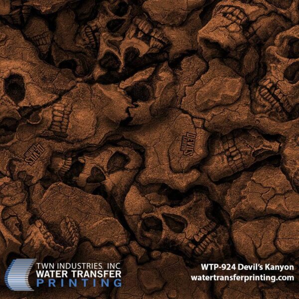 WTP-924 Devil's Kanyon Brown hydrographic film