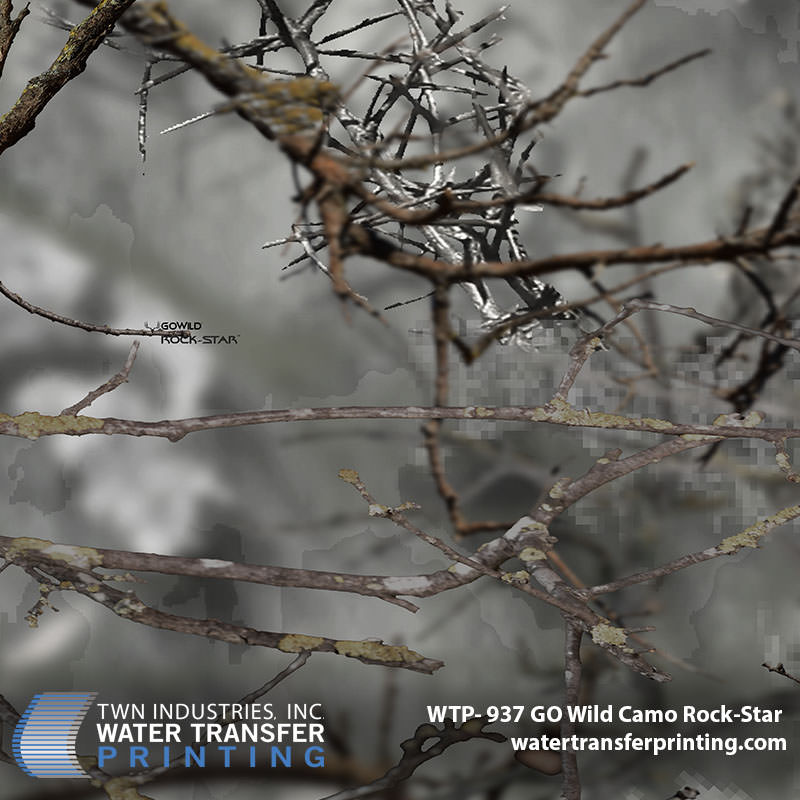 WTP-937 GO Wild Rock Star hydrographic film
