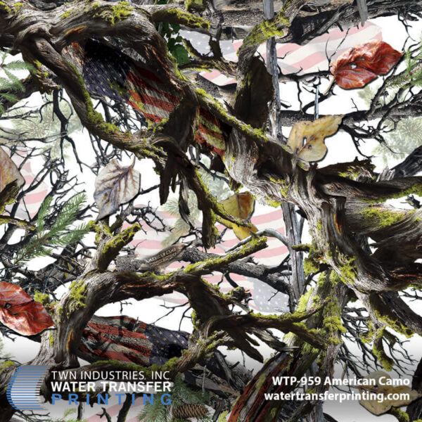 WTP-959 American Camo hydrographic film