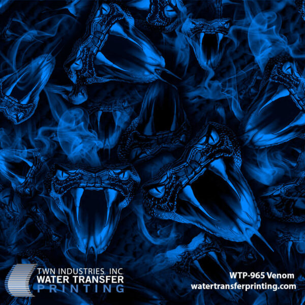 WTP-965 Venom Blue hydrographic film