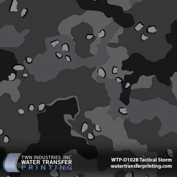 WTP-D102B Tactical Storm hydrographic film