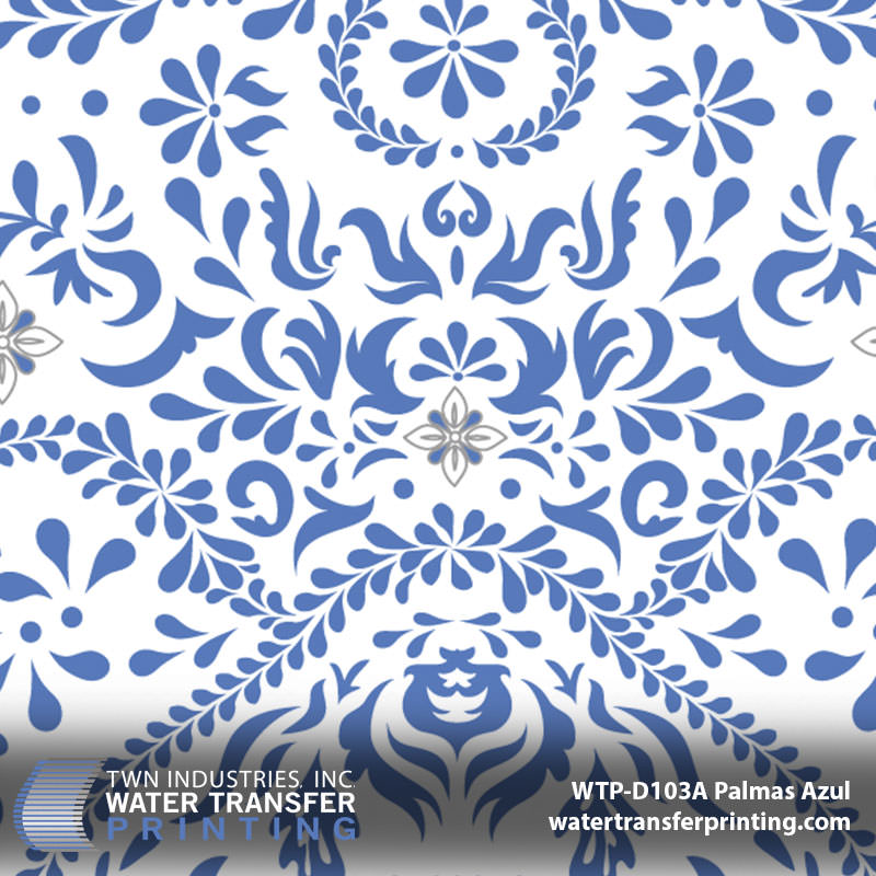 WTP-D103A Palmas Azul hydrographic film