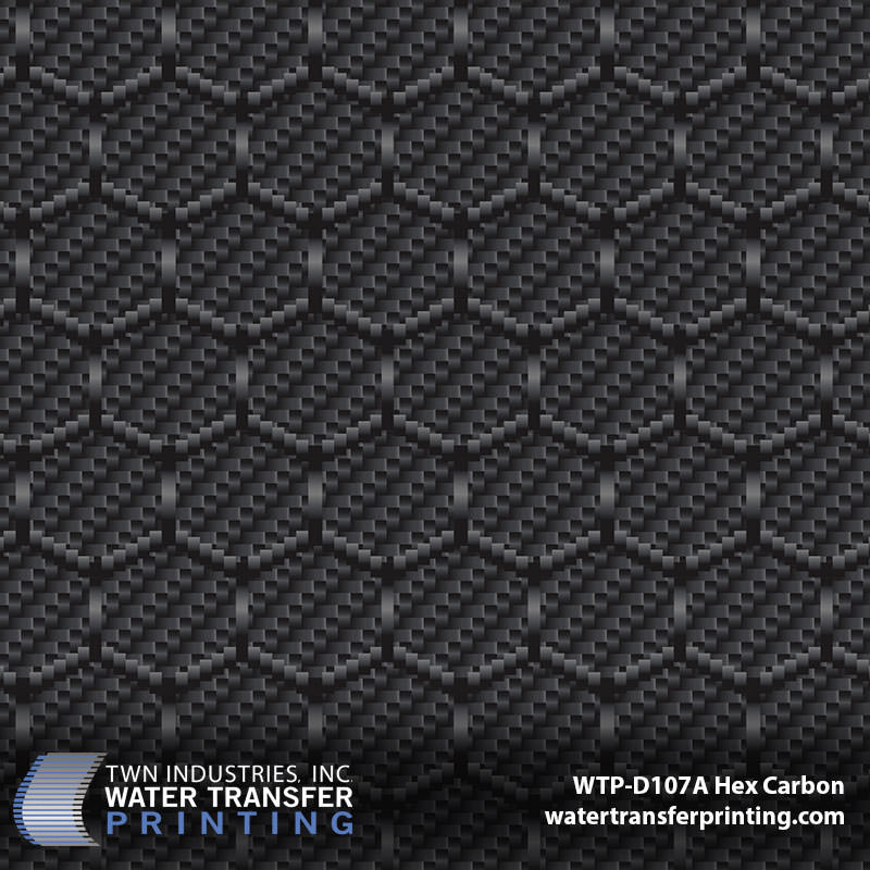 WTP-D107A Hex Carbon hydrographic film