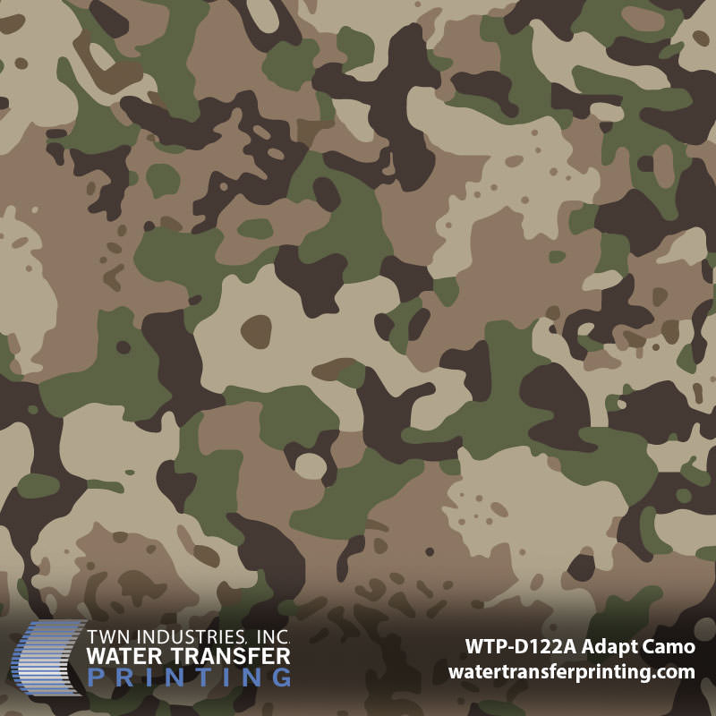 WTP-D122A Adapt Camo hydrographic film